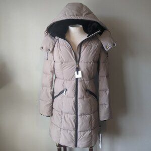DKNY LIGHT Purple Puffer Jacket XS